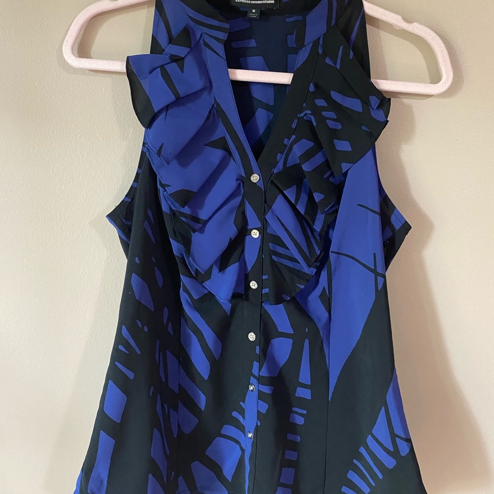 Express Ruffle Top